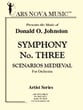 Symphony No. 3 Orchestra sheet music cover